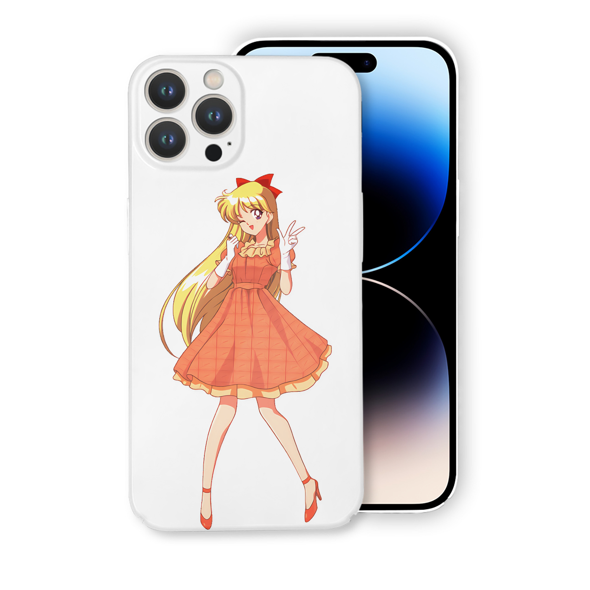 （画像用） 美少女戦士セーラームーン 愛野 美奈子 あいの みなこ Sailor Moon Aino Minako 【iPhone 14シリーズ対応】ハードケース